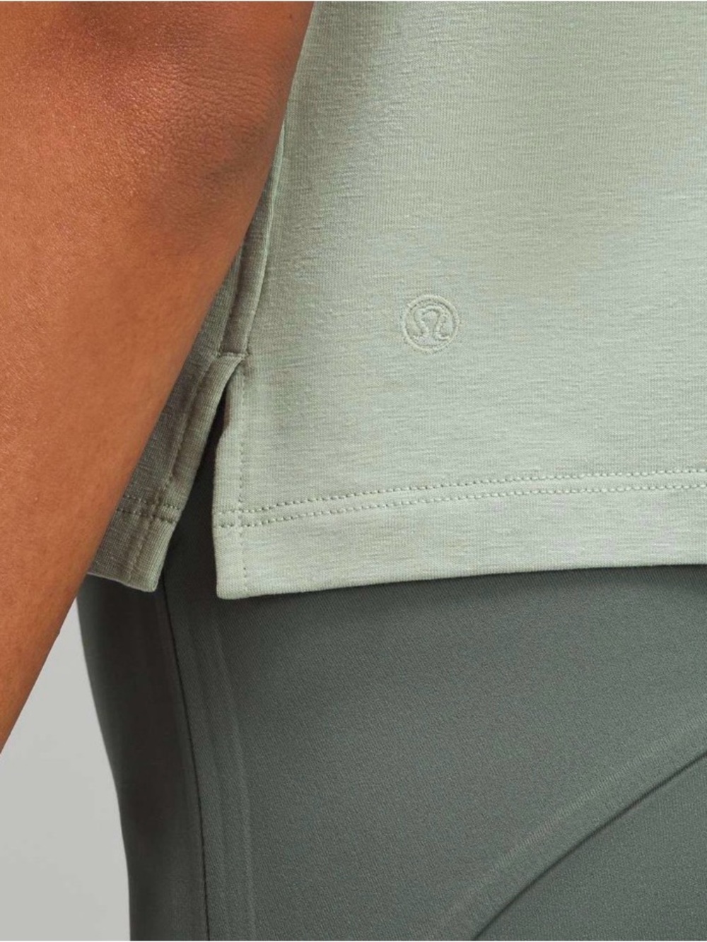 Lululemon Classic-Fit Cotton-Blend Tank Top Palm Court - Picture 3 of 11